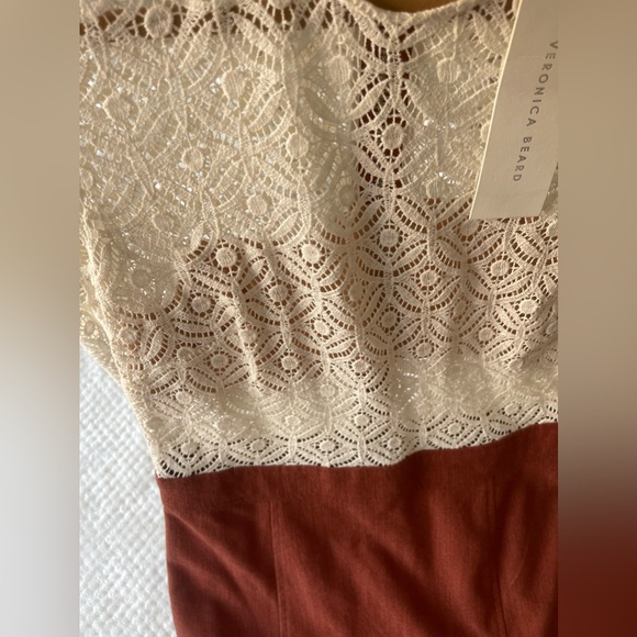 Veronica Beard Bex crew neck combo dress - Picture 10 of 11